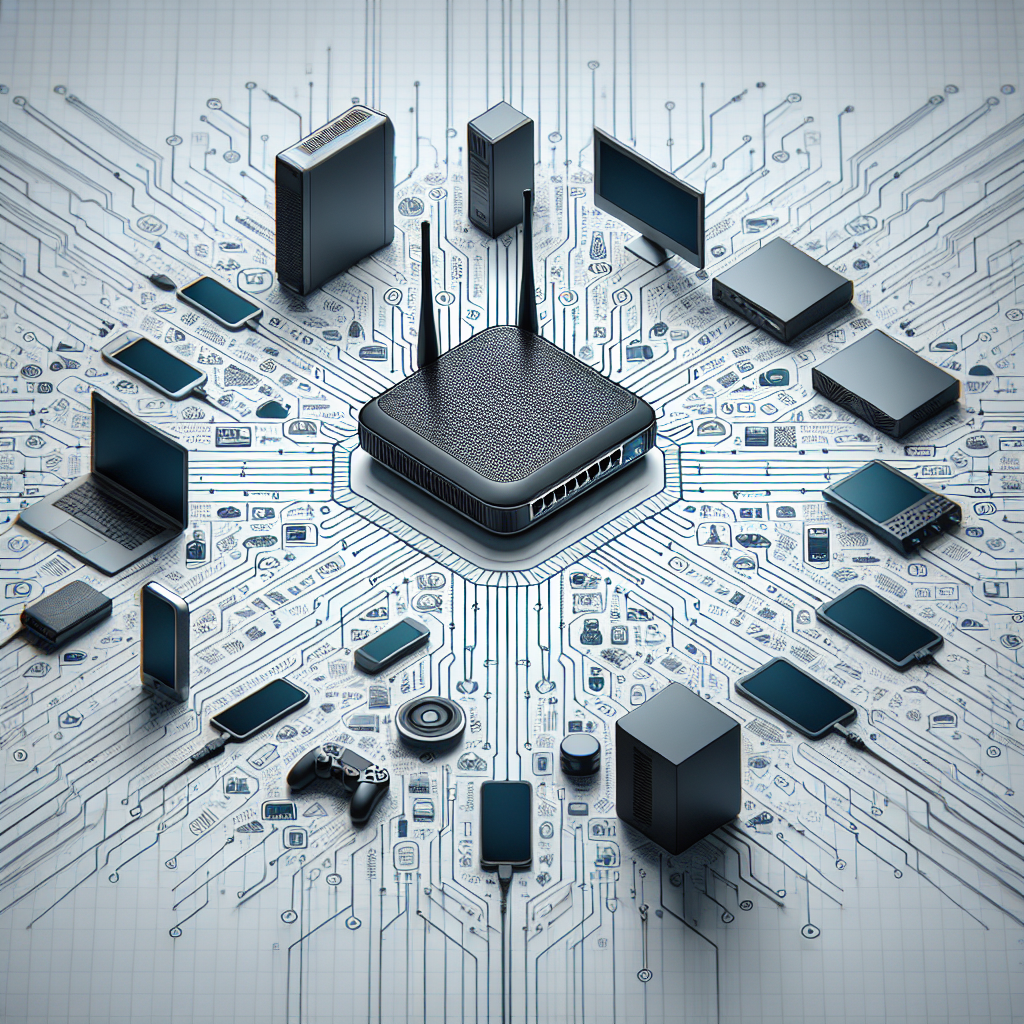 What is the maximum number of devices a router can support?