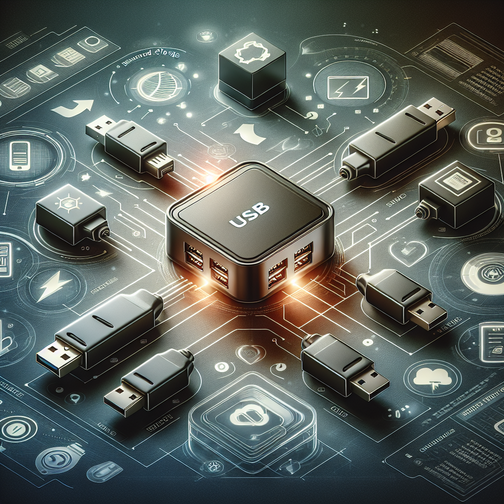 What advantages do USB hubs with built-in SSD storage provide?